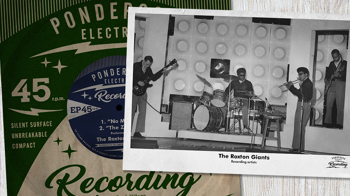 The Roxton Giants and the record "4 Songs EP"